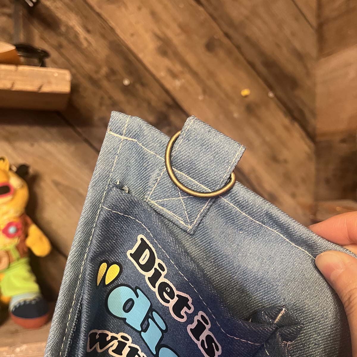 AMERICAN DENIM☆】【壁面収納】WALL POCKET デニム 吊り下げ 収納